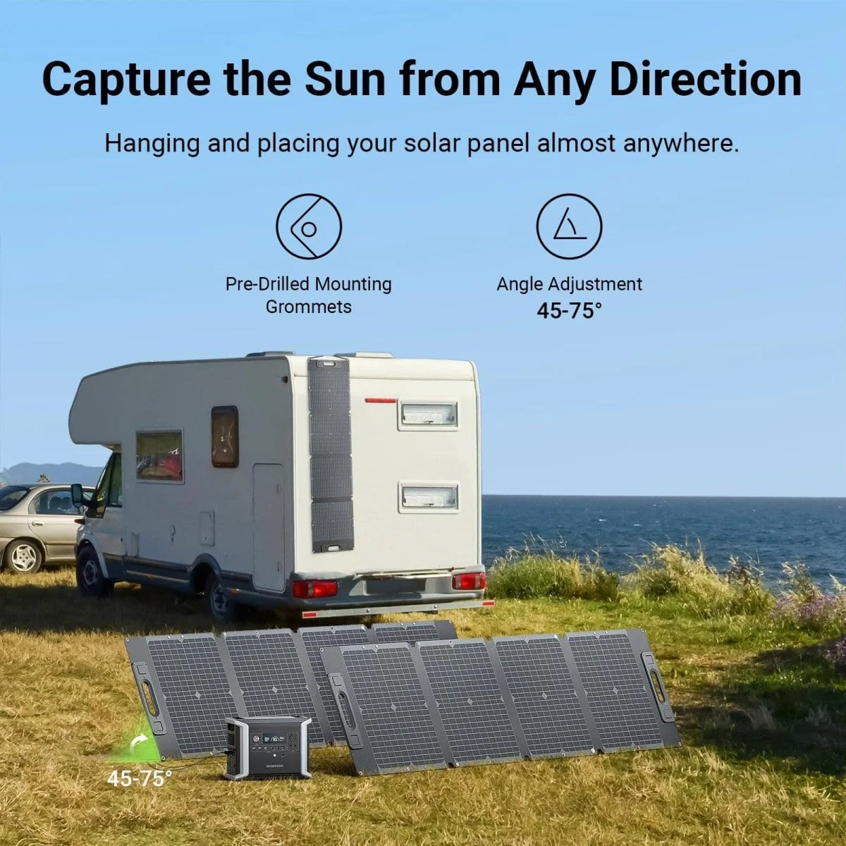 Dabbsson 120W Portable Solar Panel - Image 5