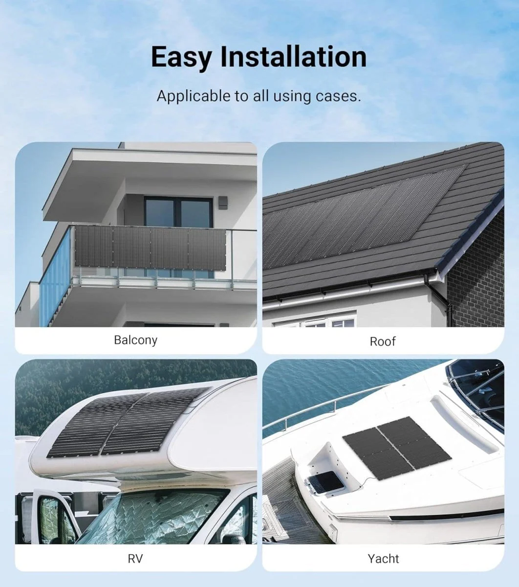 Dabbsson 200W Flexible Solar Panel - Image 5