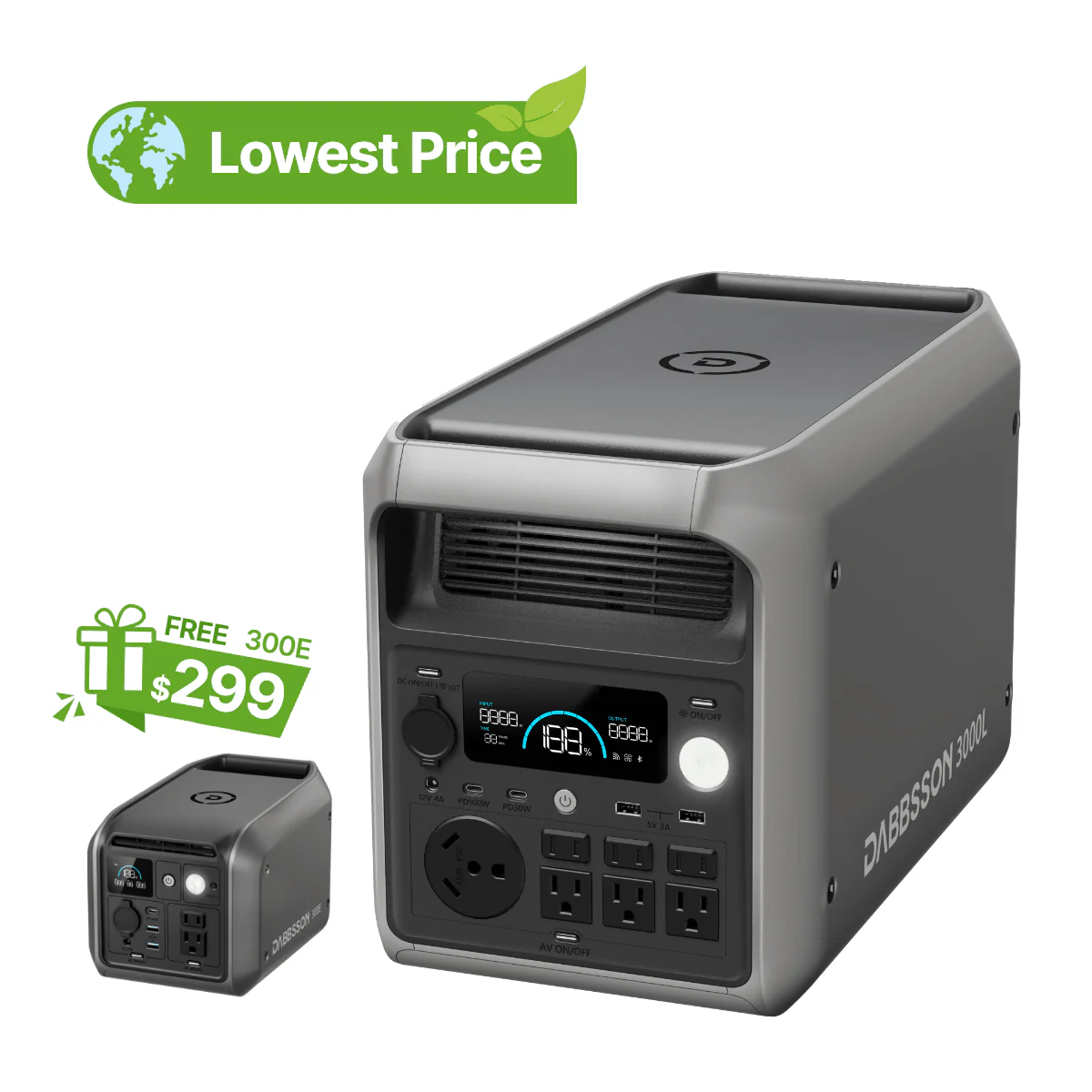 Stay powered during blackouts | Dabbsson 3000L power station | 3072Wh power storage - Image 17