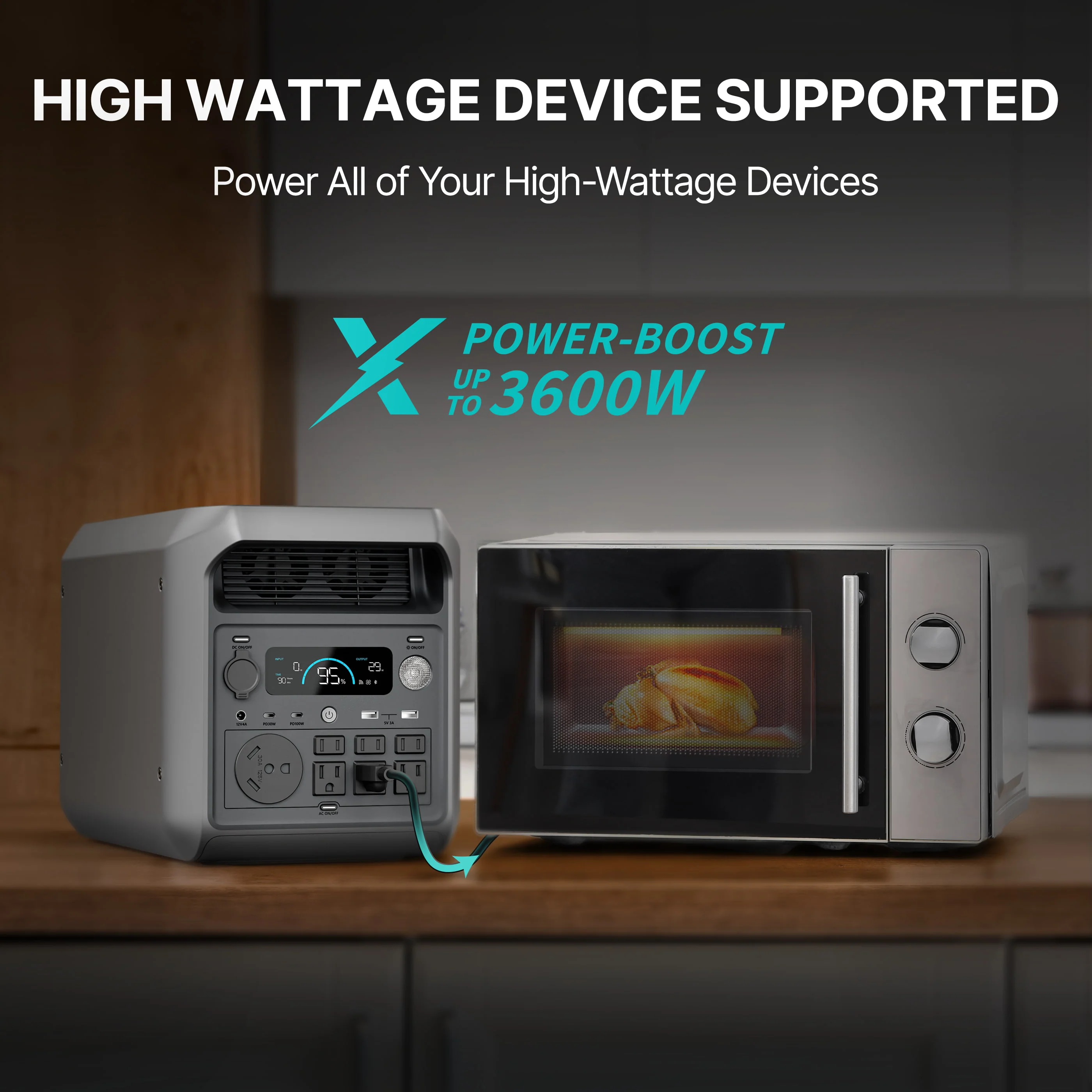 Stay powered during blackouts | Dabbsson 3000L power station | 3072Wh power storage - Image 5
