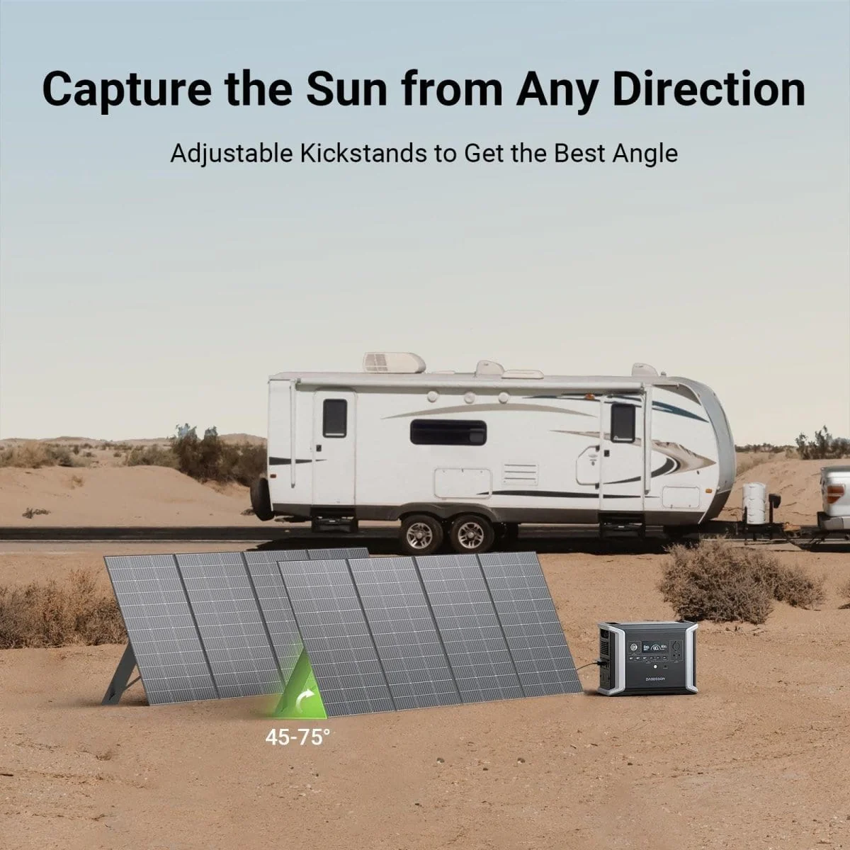 Dabbsson 420W Portable Solar Panel - Image 5