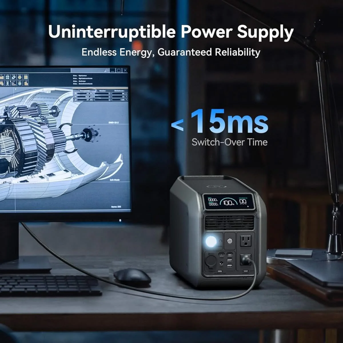 Dabbsson 1000L Portable Power Station | 1008Wh, 1200W - Image 9