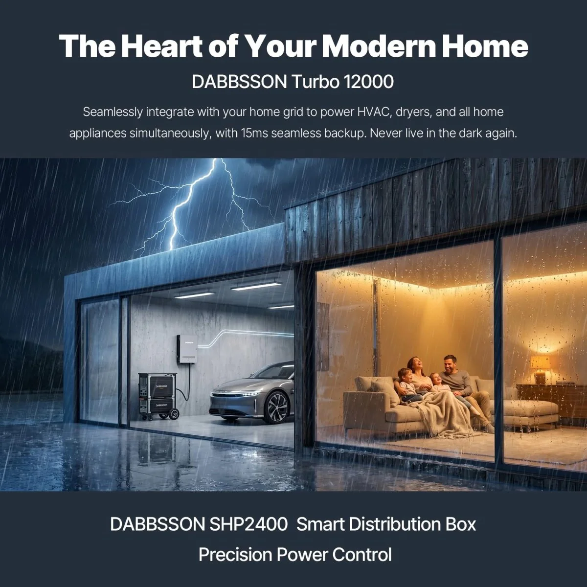 Dabbsson TURBO 12000 Portable & Home Backup Power Station | 5324Wh,12000W - Image 2