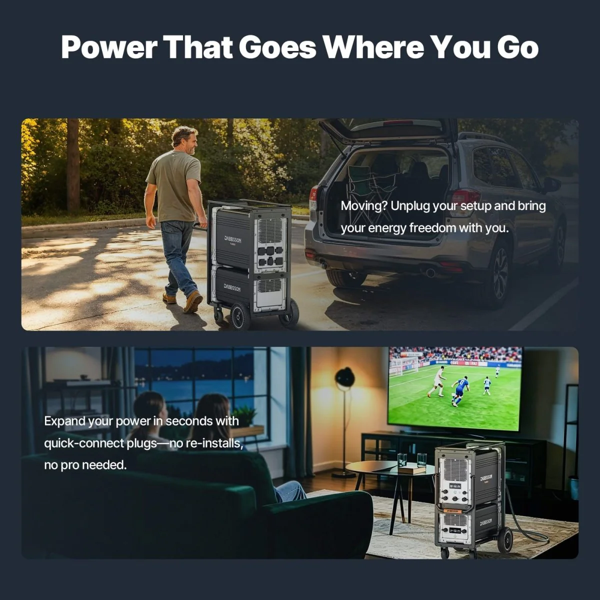 Dabbsson TURBO 12000 Portable & Home Backup Power Station | 5324Wh,12000W - Image 5