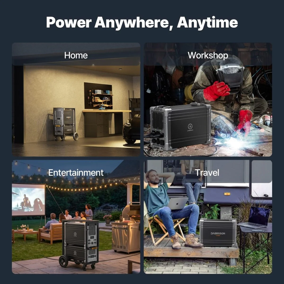 Dabbsson TURBO 12000 Portable & Home Backup Power Station | 5324Wh,12000W - Image 8