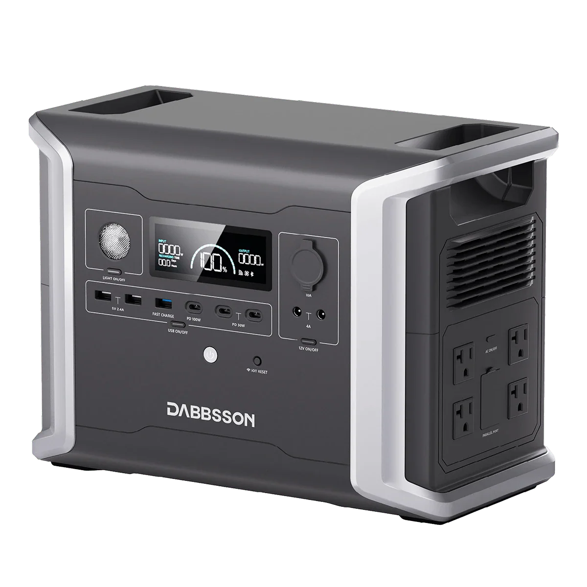 Dabbsson DBS1300 x2 + Free Parallel Connector - 2660Wh | 2300W - Image 3