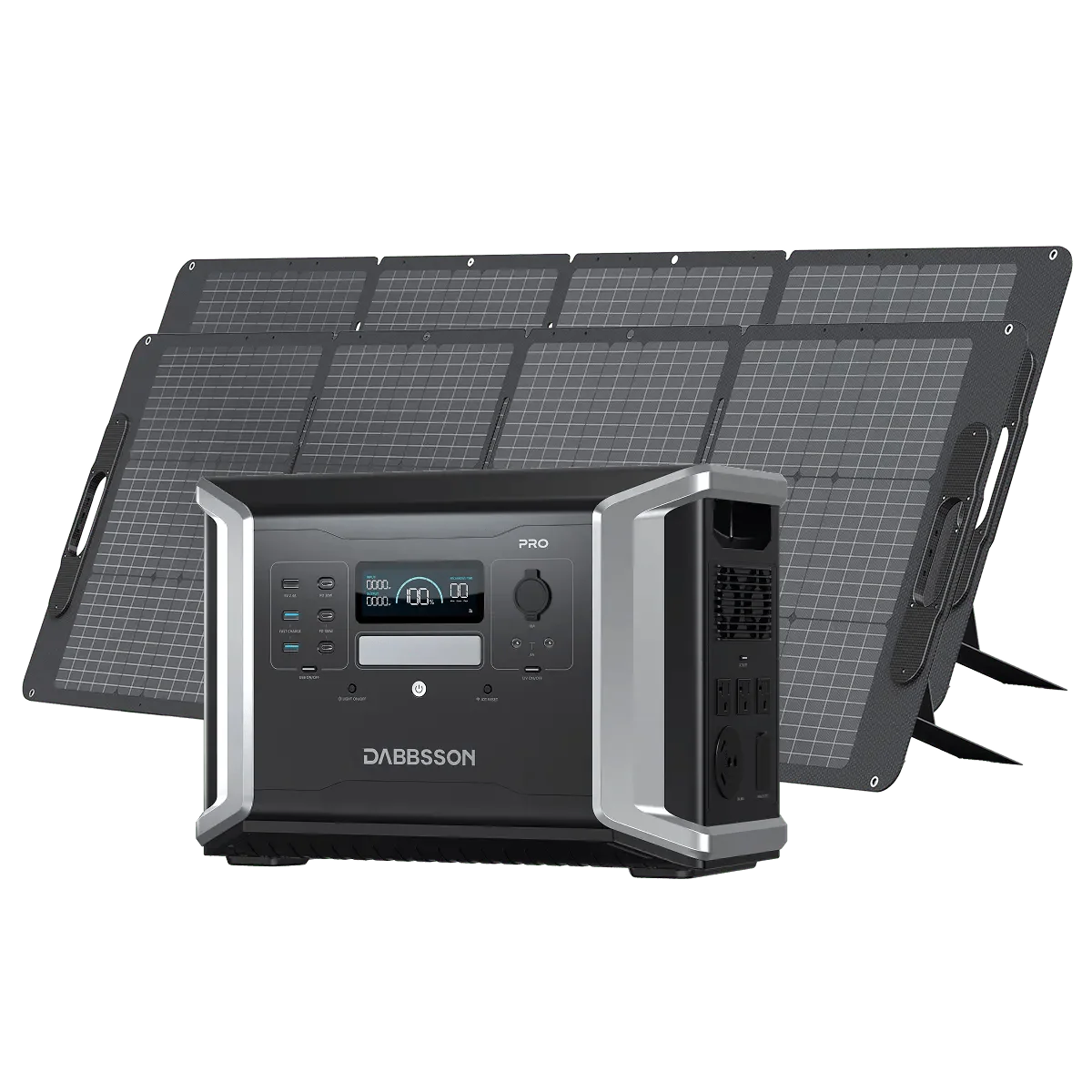 Dabbsson DBS1400 Pro Portable Solar Generator | 1382Wh, 2400W - Image 4