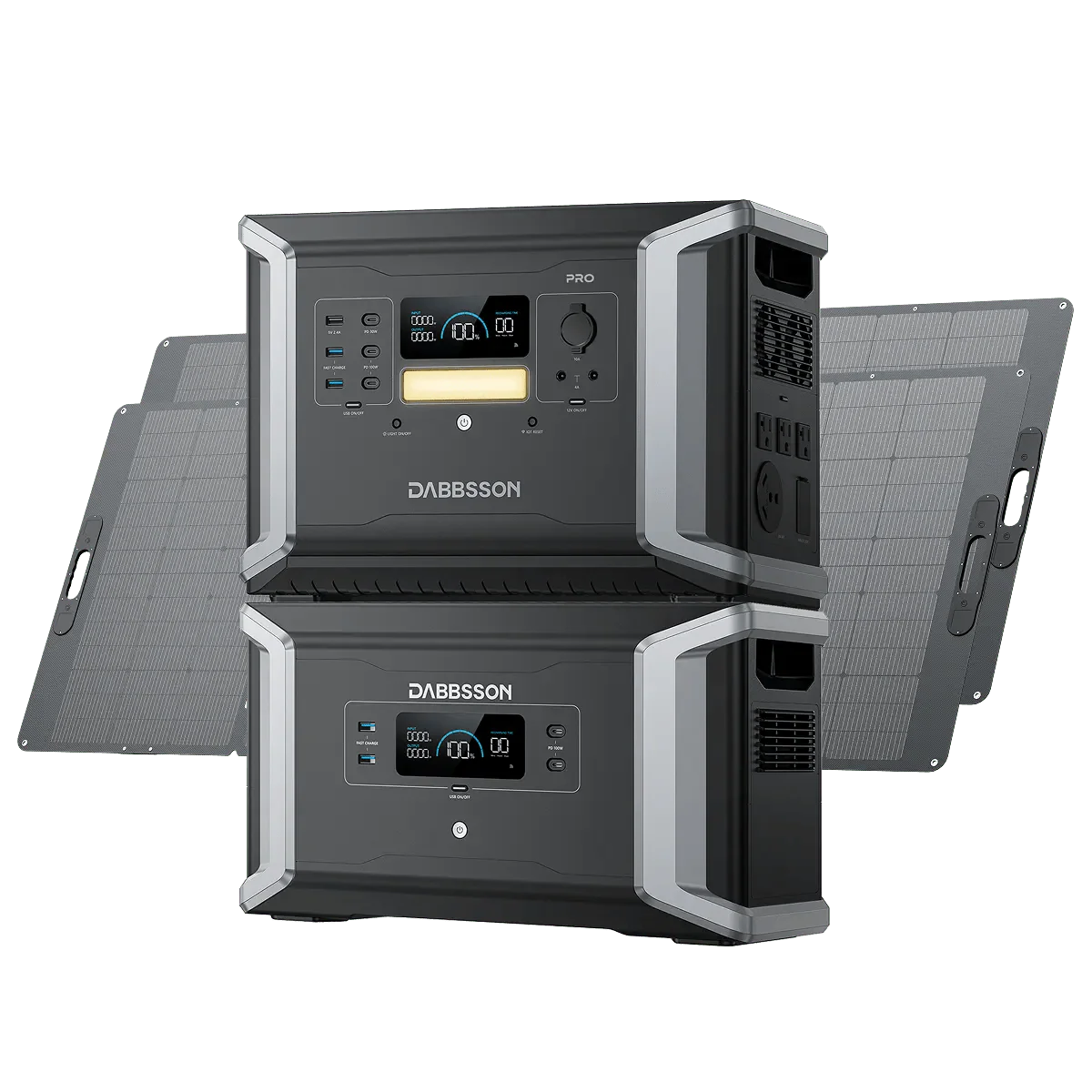 Dabbsson DBS2100 Pro + DBS2100B Home Backup Solution | 4300Wh, 2400W - Image 3