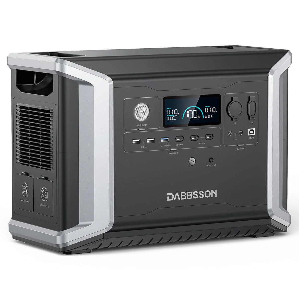Dabbsson DBS2300 Portable & Home Backup Power Station | 2330Wh, 2200W - Image 3