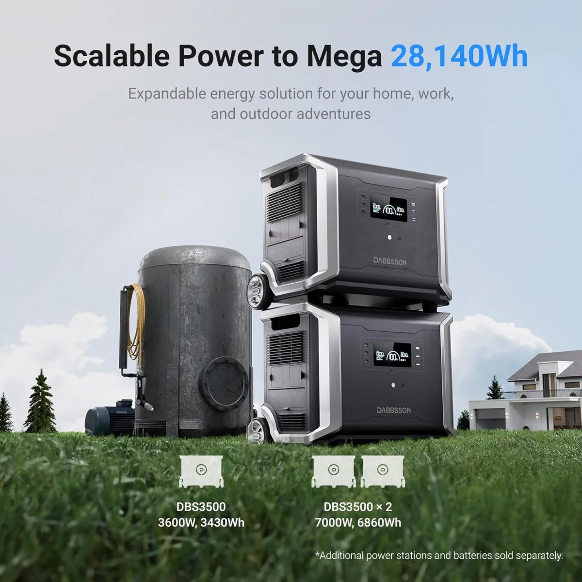 Dabbsson DBS3500 Portable Power Station | 3430Wh, 3600W - Image 5