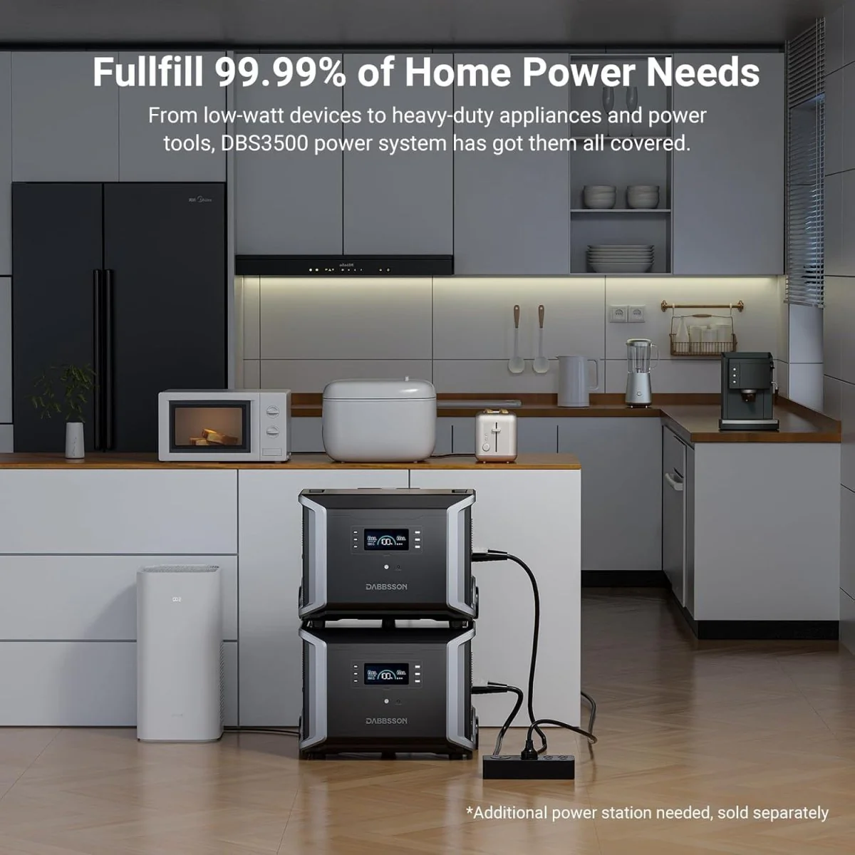 Dabbsson DBS3500 Portable Power Station | 3430Wh, 3600W - Image 6