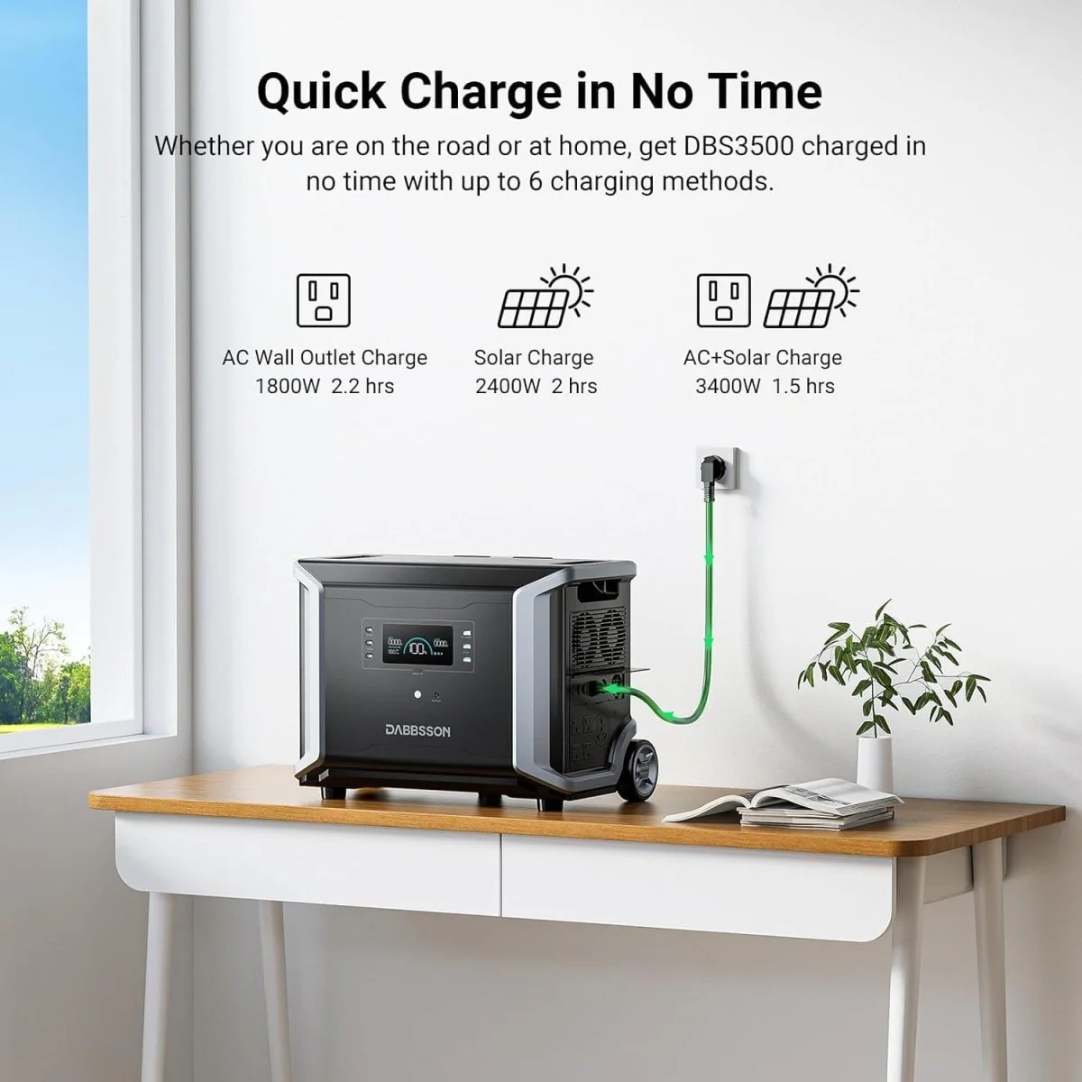 Dabbsson DBS3500 Portable Power Station | 3430Wh, 3600W - Image 8