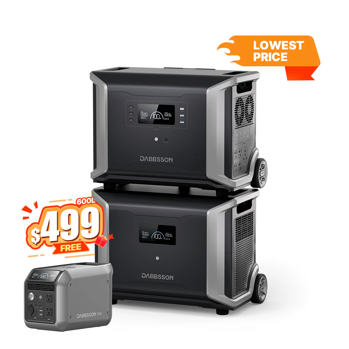 Dabbsson DBS3500 Portable Power Station | 3430Wh, 3600W - Image 12
